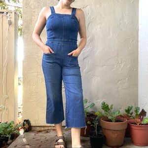 Dollhouse Denim Overall Jumpsuit